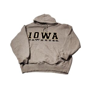 Y2K Iowa Buckeyes Embroidered Hoodie